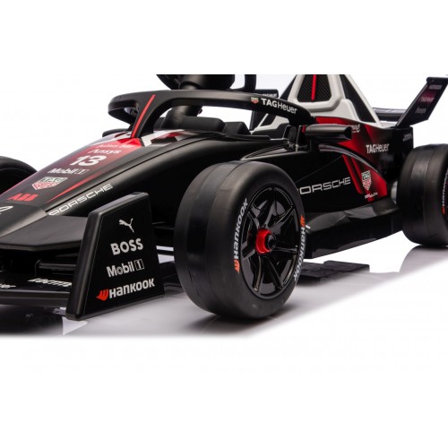 Pojazd Bolid Formuły E Porsche Czerwony