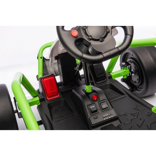 Pojazd Gokart TORNADO z Funkcją Driftu Zielony