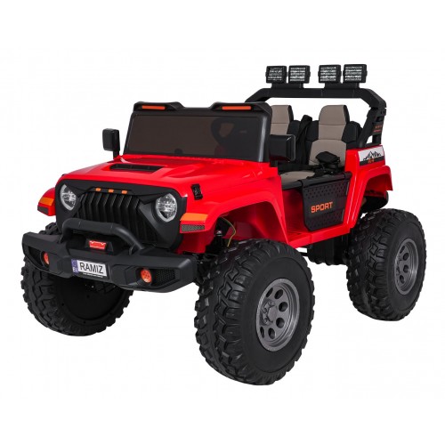 Pojazd Extreme Sport 4x4 Zmienna Wielkość Czerwony