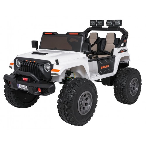 Pojazd Extreme Sport 4x4 Zmienna Wielkość Biały