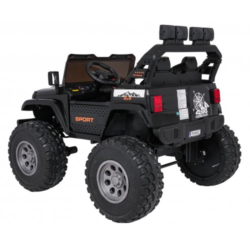 Pojazd Extreme Sport 4x4 Zmienna Wielkość Czarny