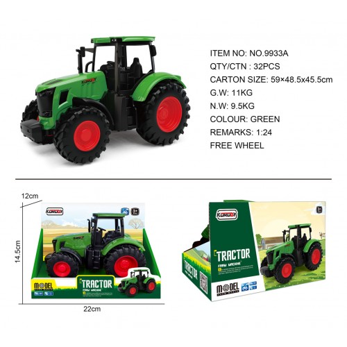 Traktor Zielony Farm
