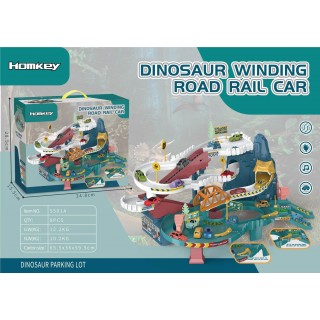 MEGA Wielofunkcyjny Parking DINO + Akcesoria