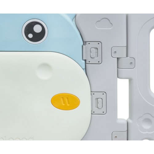 Płotek/Kojec Modułowy Hipcio Niebieski