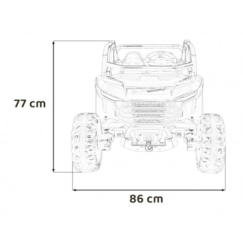 Pojazd RACING Road 2000 Czerwony
