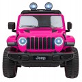 Pojazd Jeep Wrangler Rubicon Różowy