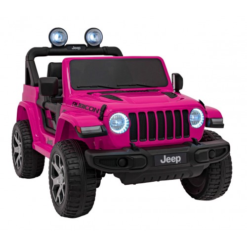 Pojazd Jeep Wrangler Rubicon Różowy