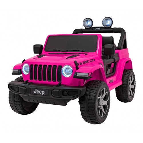Pojazd Jeep Wrangler Rubicon Różowy