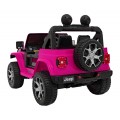 Pojazd Jeep Wrangler Rubicon Różowy