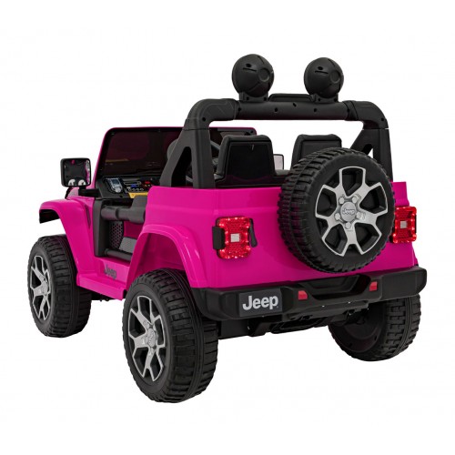 Pojazd Jeep Wrangler Rubicon Różowy