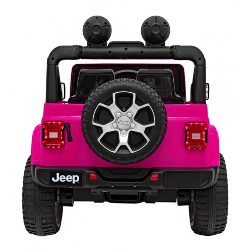 Pojazd Jeep Wrangler Rubicon Różowy
