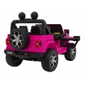 Pojazd Jeep Wrangler Rubicon Różowy