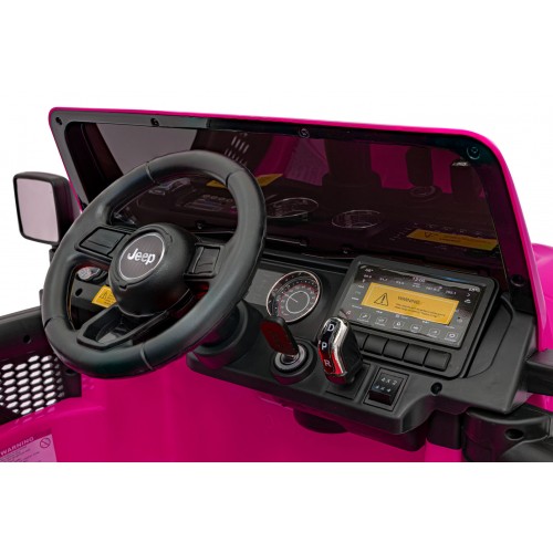 Pojazd Jeep Wrangler Rubicon Różowy