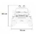 Pojazd Jeep Wrangler Rubicon Różowy