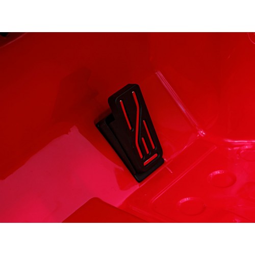 Jeep Wrangler Rubicon na akumulator dla dzieci Czerwony + Pilot + Radio MP3 LED + Koła EVA