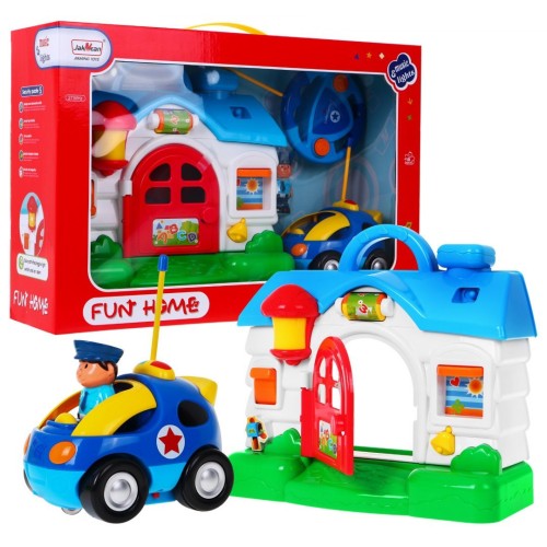 The Police Station Car R C Blue Police