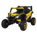 Pojazd Buggy Madman UTV-MX Żółty