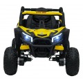 Pojazd Buggy Madman UTV-MX Żółty