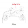 Pojazd Buggy Madman UTV-MX Żółty