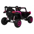 Pojazd Buggy Madman UTV-MX Różowy