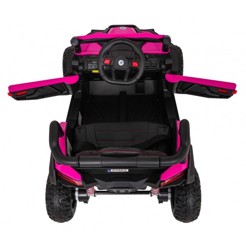 Pojazd Buggy Madman UTV-MX Różowy