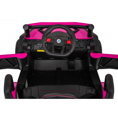Pojazd Buggy Madman UTV-MX Różowy