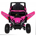 Pojazd Buggy Madman UTV-MX Różowy