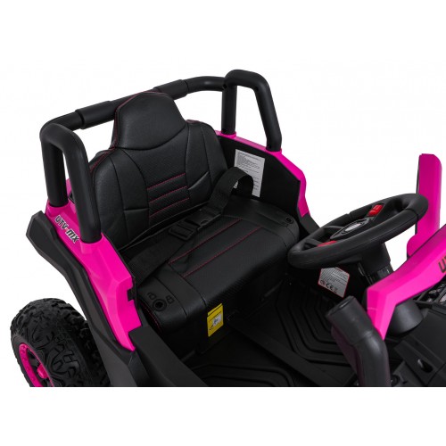 Pojazd Buggy Madman UTV-MX Różowy