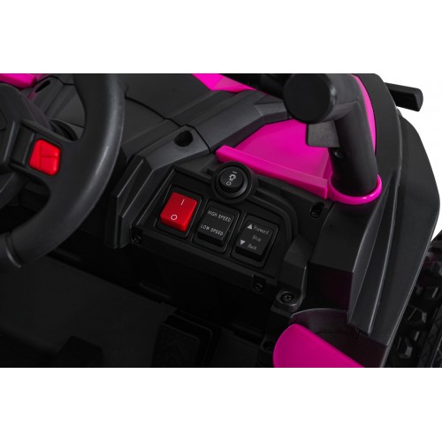 Pojazd Buggy Madman UTV-MX Różowy