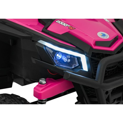 Pojazd Buggy Madman UTV-MX Różowy
