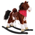 Pony Rocking Horse Dark Brown