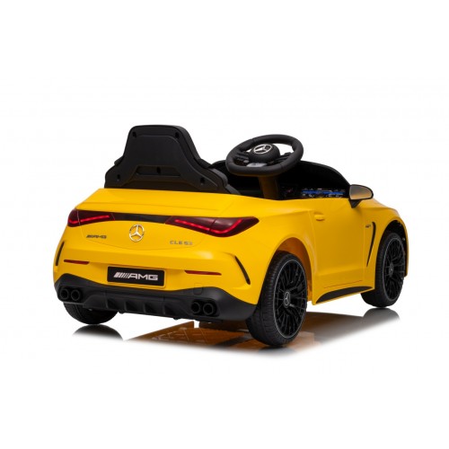 Pojazd Mercedes Benz AMG CLE 53 Żółty
