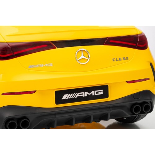 Pojazd Mercedes Benz AMG CLE 53 Żółty