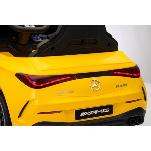 Pojazd Mercedes Benz AMG CLE 53 Żółty