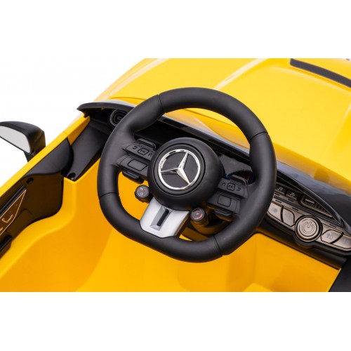 Pojazd Mercedes Benz AMG CLE 53 Żółty