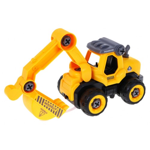 Excavator construction with sounds
