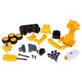 Excavator construction with sounds