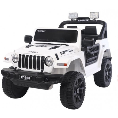 Pojazd Jeep SUPERCAR 4x4 Biały