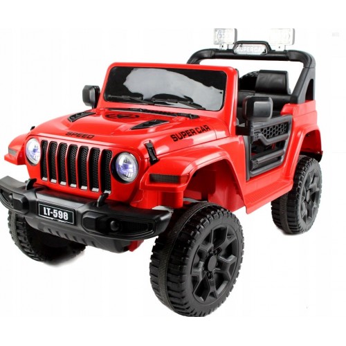 Pojazd Jeep SUPERCAR 4x4 Czerwony