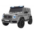 Pojazd Mercedes Benz G63 AMG XXL MP4 Srebrny Lakier