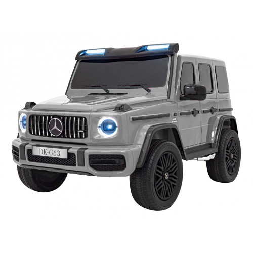 Pojazd Mercedes Benz G63 AMG XXL MP4 Srebrny Lakier