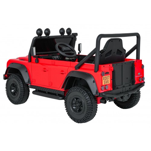 Pojazd Land Rover Defender 110 SVX Concept Czerwony