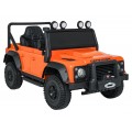 Pojazd Land Rover Defender 110 SVX Concept Pomarańczowy