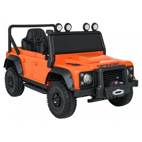 Pojazd Land Rover Defender 110 SVX Concept Pomarańczowy