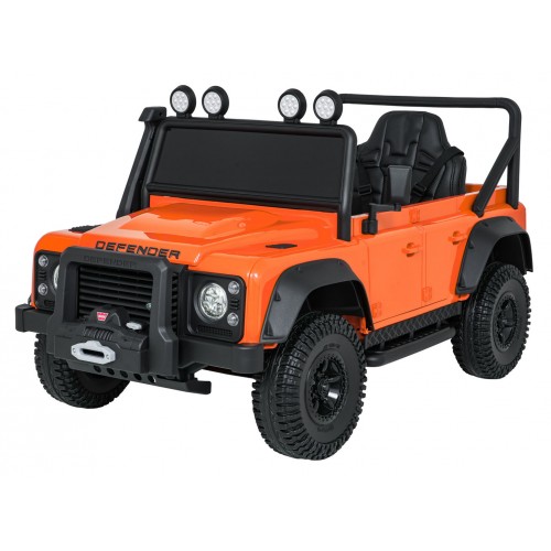 Pojazd Land Rover Defender 110 SVX Concept Pomarańczowy