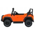Pojazd Land Rover Defender 110 SVX Concept Pomarańczowy