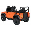 Pojazd Land Rover Defender 110 SVX Concept Pomarańczowy