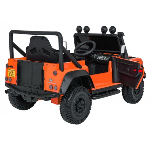 Pojazd Land Rover Defender 110 SVX Concept Pomarańczowy