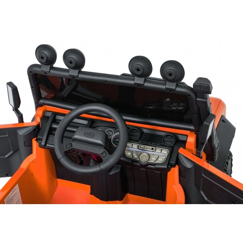 Pojazd Land Rover Defender 110 SVX Concept Pomarańczowy
