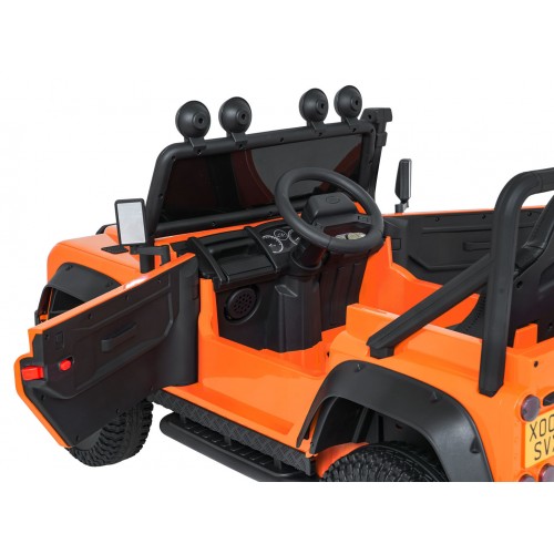 Pojazd Land Rover Defender 110 SVX Concept Pomarańczowy